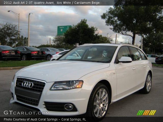 2012 Audi A4 2.0T quattro Avant in Ibis White