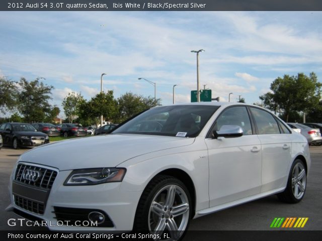 2012 Audi S4 3.0T quattro Sedan in Ibis White