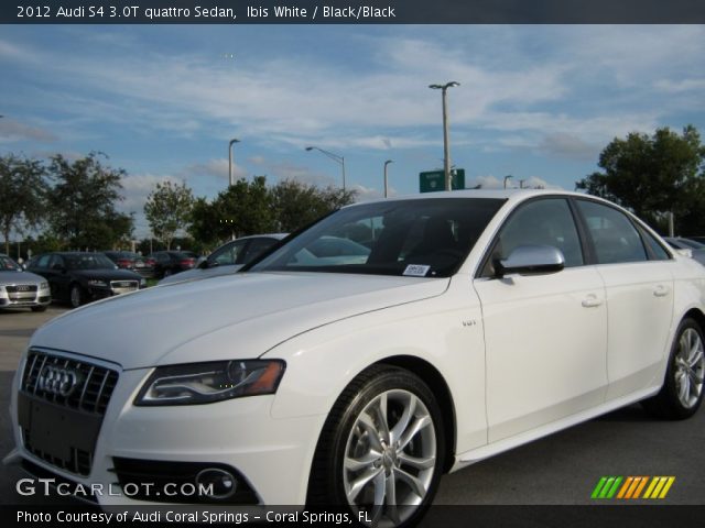 2012 Audi S4 3.0T quattro Sedan in Ibis White