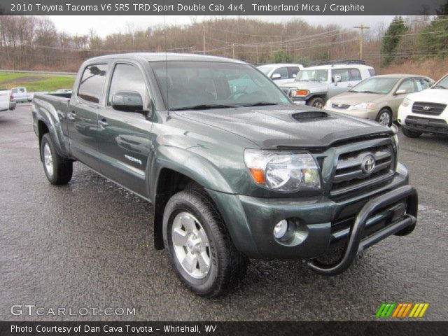 2010 Toyota Tacoma V6 SR5 TRD Sport Double Cab 4x4 in Timberland Mica