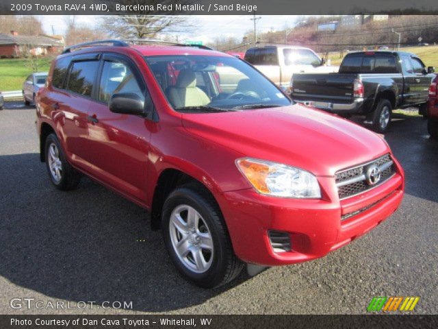 2009 Toyota RAV4 4WD in Barcelona Red Metallic