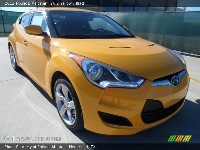 2012 Hyundai Veloster  in 26.2 Yellow