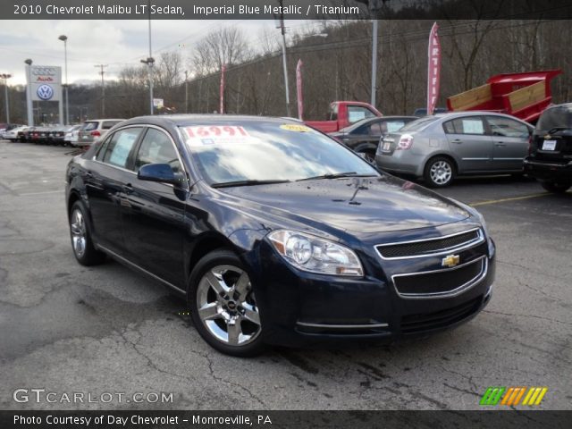 2010 Chevrolet Malibu LT Sedan in Imperial Blue Metallic