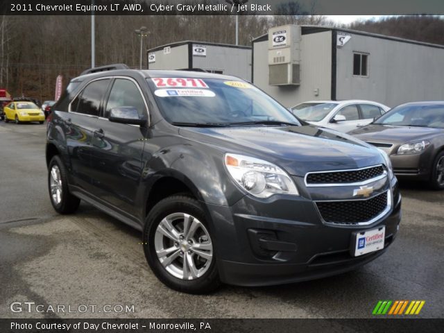 2011 Chevrolet Equinox LT AWD in Cyber Gray Metallic