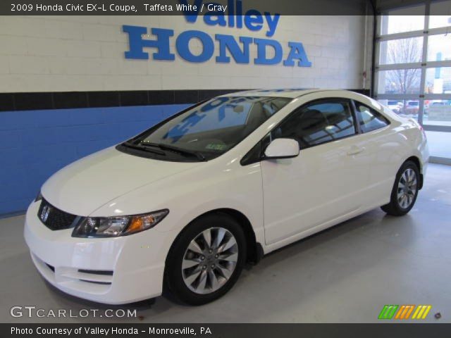 2009 Honda Civic EX-L Coupe in Taffeta White
