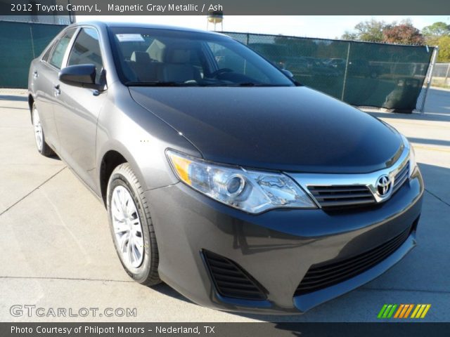 2012 Toyota Camry L in Magnetic Gray Metallic