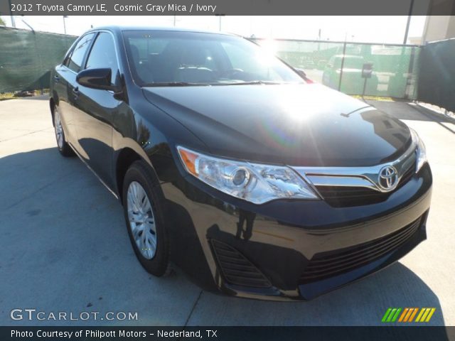 2012 Toyota Camry LE in Cosmic Gray Mica