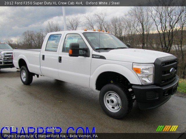 2012 Ford F350 Super Duty XL Crew Cab 4x4 in Oxford White