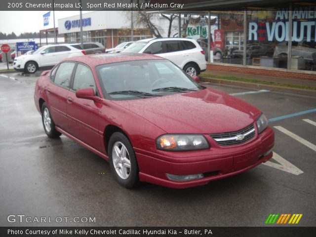 2005 Chevrolet Impala LS in Sport Red Metallic