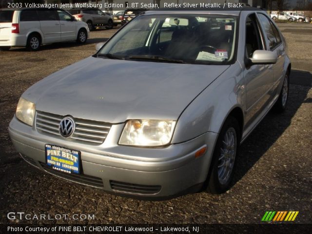 2003 Volkswagen Jetta Wolfsburg Edition 1.8T Sedan in Reflex Silver Metallic