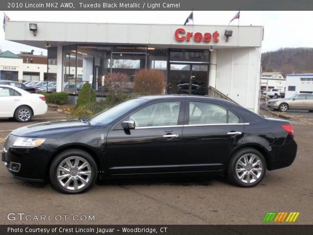 2010 Lincoln MKZ AWD in Tuxedo Black Metallic