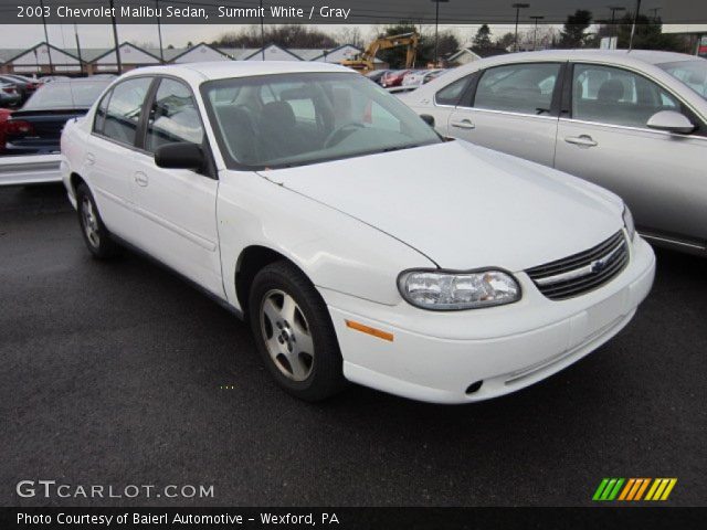 2003 Chevrolet Malibu Sedan in Summit White