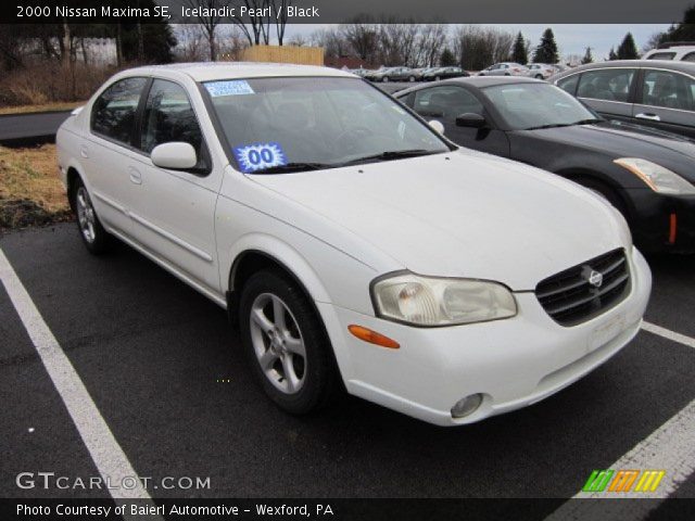 2000 Nissan Maxima SE in Icelandic Pearl