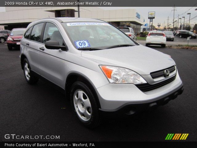 2009 Honda CR-V LX 4WD in Alabaster Silver Metallic