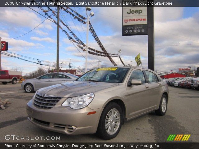 2008 Chrysler Sebring Touring Sedan in Light Sandstone Metallic