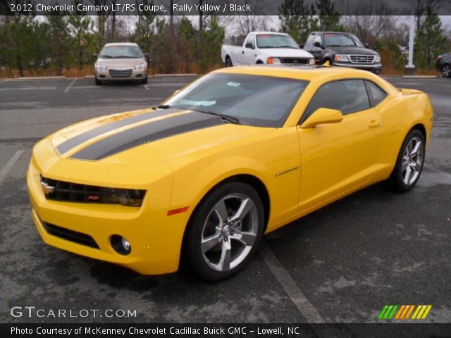 2012 Chevrolet Camaro LT/RS Coupe in Rally Yellow
