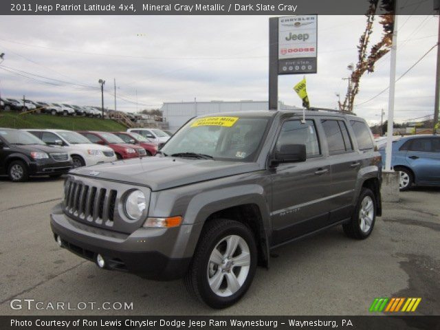 2011 Jeep Patriot Latitude 4x4 in Mineral Gray Metallic