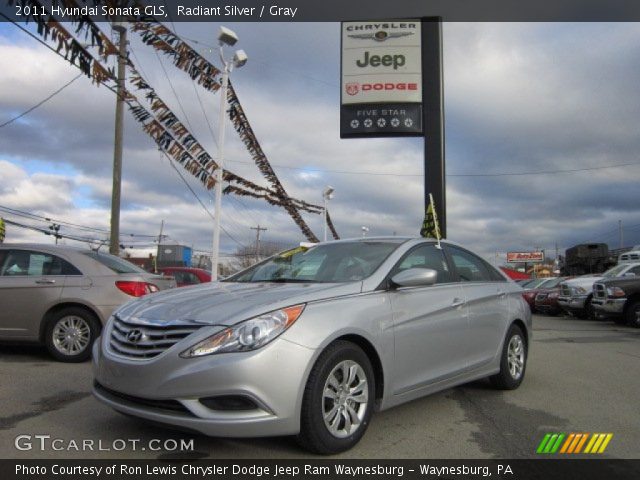 2011 Hyundai Sonata GLS in Radiant Silver
