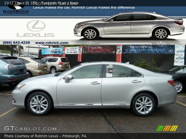 2012 Lexus ES 350 in Tungsten Pearl