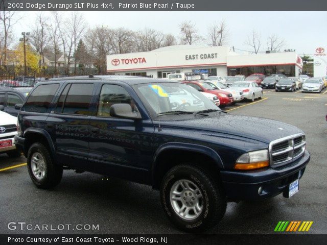 2002 Dodge Durango SLT Plus 4x4 in Patriot Blue Pearl