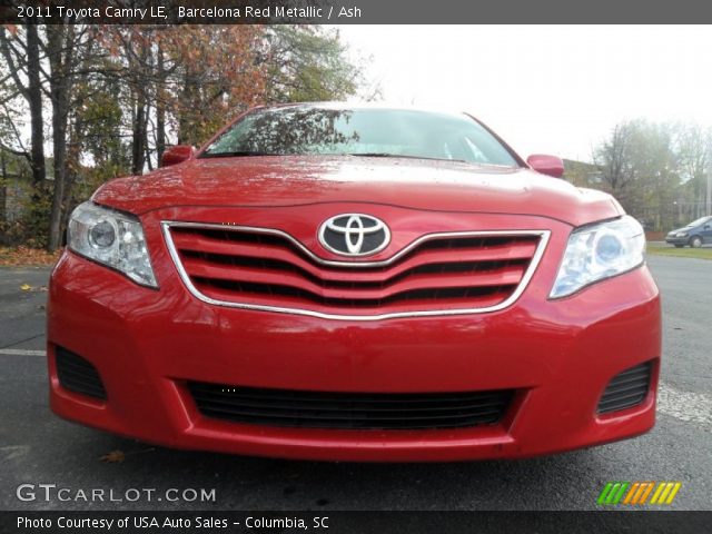 2011 Toyota Camry LE in Barcelona Red Metallic