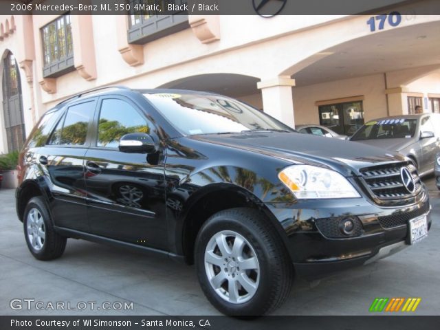 2006 Mercedes-Benz ML 350 4Matic in Black
