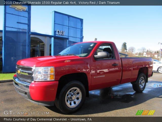 2010 Chevrolet Silverado 1500 Regular Cab 4x4 in Victory Red