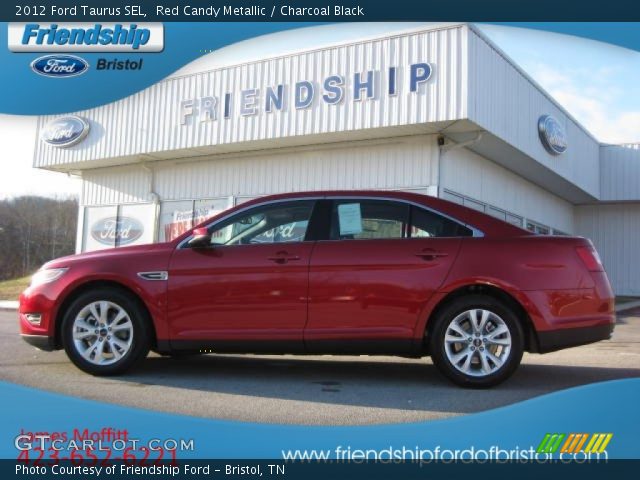 2012 Ford Taurus SEL in Red Candy Metallic