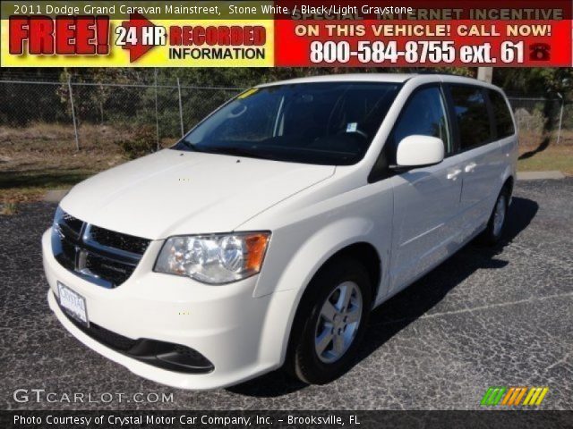 2011 Dodge Grand Caravan Mainstreet in Stone White