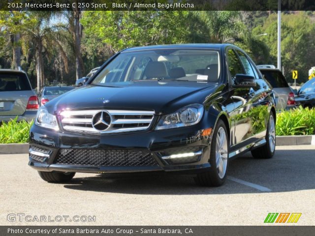 2012 Mercedes-Benz C 250 Sport in Black
