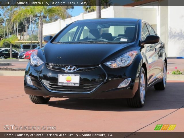 2012 Hyundai Elantra GLS in Midnight Black