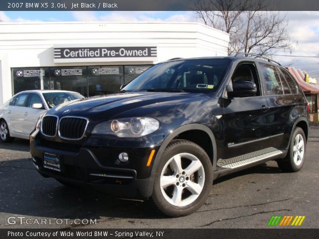 2007 BMW X5 3.0si in Jet Black