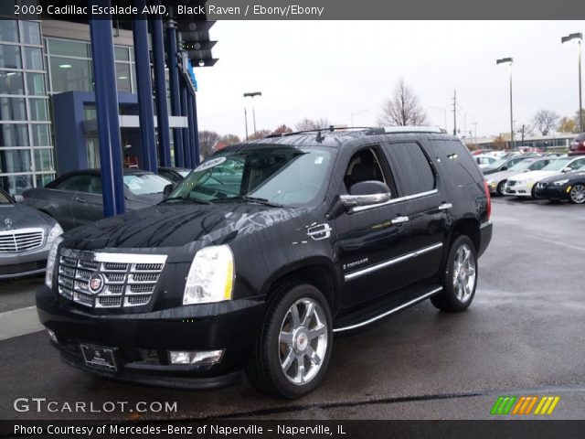 2009 Cadillac Escalade AWD in Black Raven