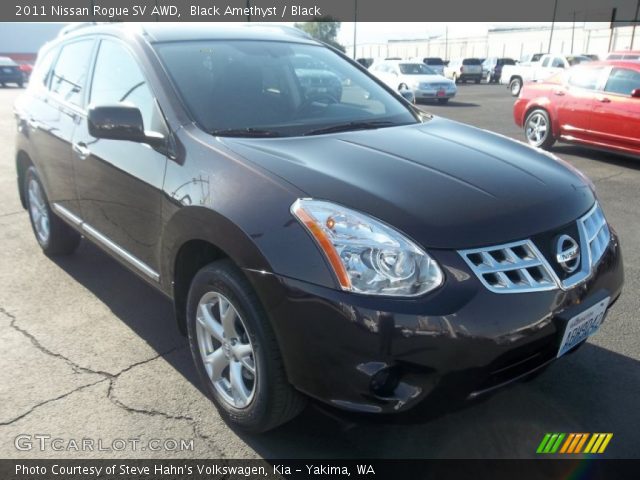2011 Nissan Rogue SV AWD in Black Amethyst