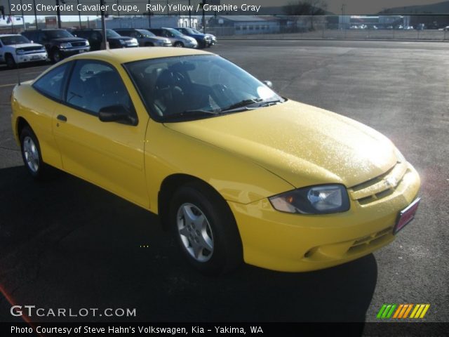 2005 Chevrolet Cavalier Coupe in Rally Yellow