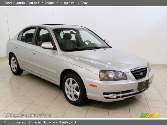 2006 Hyundai Elantra GLS Sedan in Sterling Silver