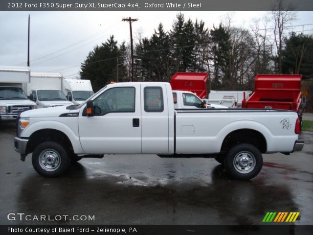 2012 Ford F350 Super Duty XL SuperCab 4x4 in Oxford White