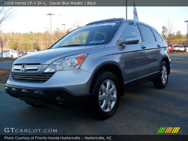2008 Honda CR-V EX-L in Glacier Blue Metallic