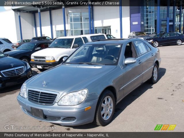 2004 Mercedes-Benz S 500 Sedan in Granite Grey Metallic