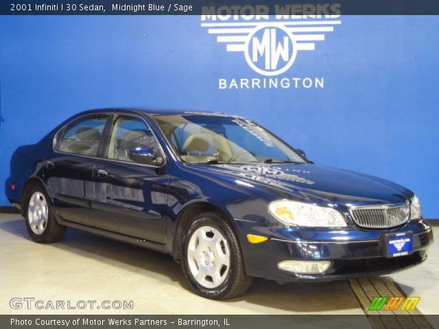 2001 Infiniti I 30 Sedan in Midnight Blue