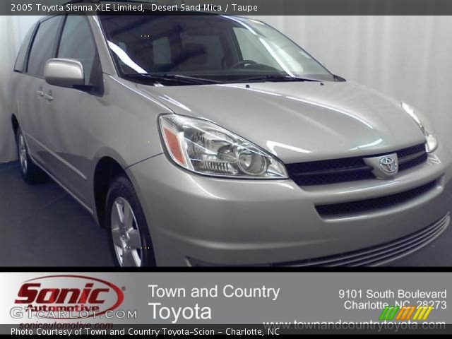 2005 Toyota Sienna XLE Limited in Desert Sand Mica