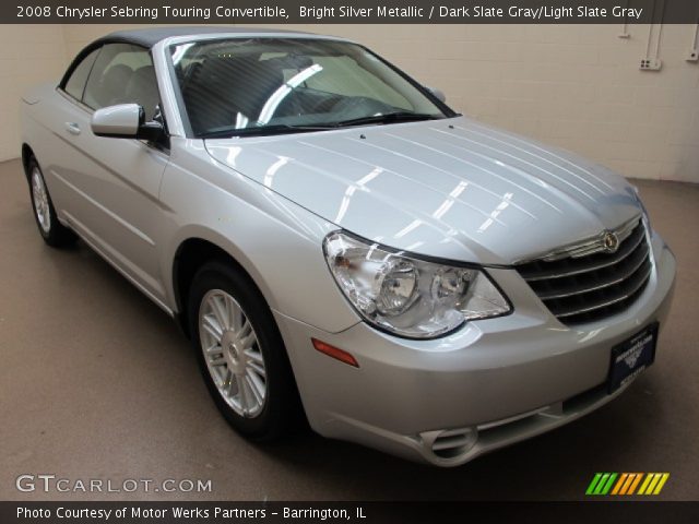 2008 Chrysler Sebring Touring Convertible in Bright Silver Metallic