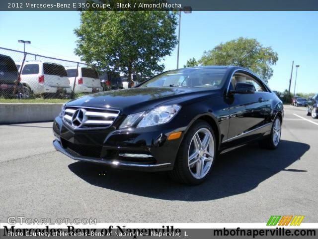 2012 Mercedes-Benz E 350 Coupe in Black