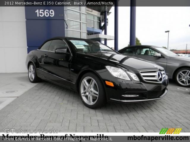 2012 Mercedes-Benz E 350 Cabriolet in Black