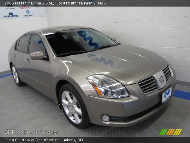 2006 Nissan Maxima 3.5 SE in Spirited Bronze Pearl