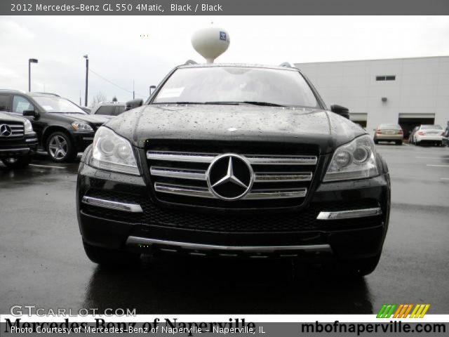 2012 Mercedes-Benz GL 550 4Matic in Black