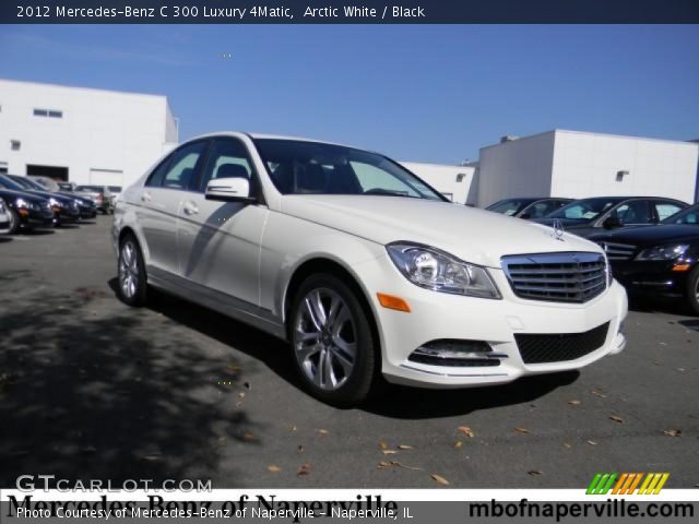 2012 Mercedes-Benz C 300 Luxury 4Matic in Arctic White
