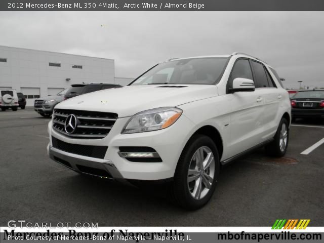 2012 Mercedes-Benz ML 350 4Matic in Arctic White