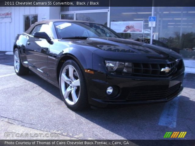 2011 Chevrolet Camaro SS Convertible in Black