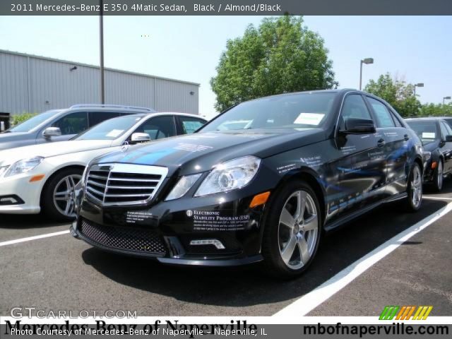 2011 Mercedes-Benz E 350 4Matic Sedan in Black
